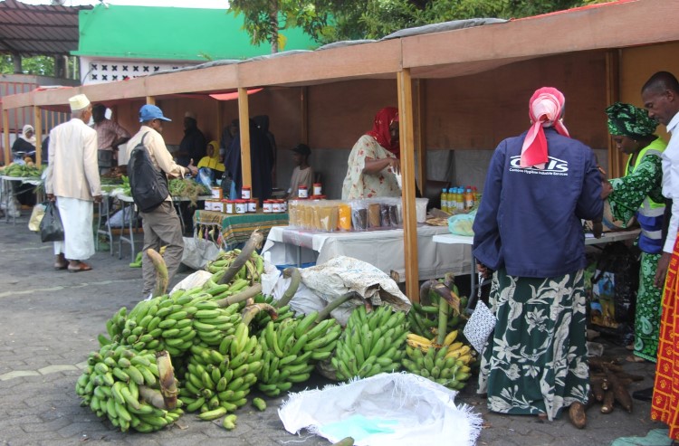 Association développons-nous I Marché solidaire à l’approche du Miradj