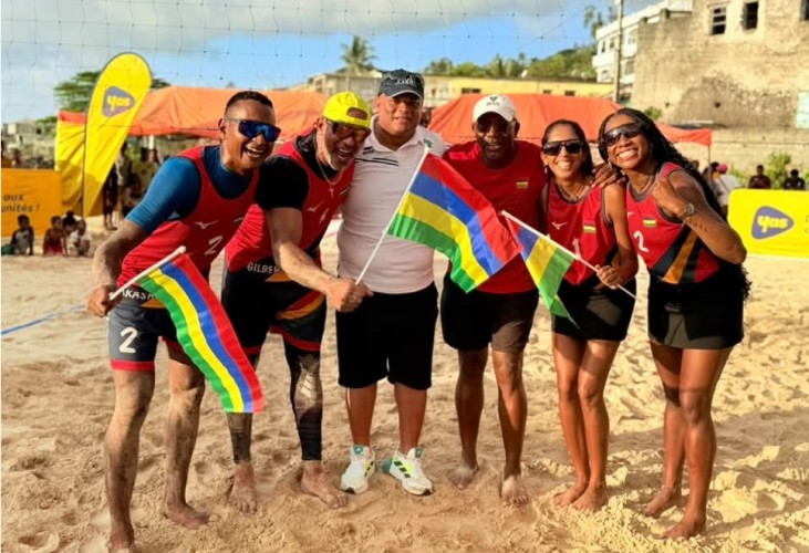 Beach-volley. Zone7 Tour-Round 2 Comores 2026 I Le plein pour Maurice,…