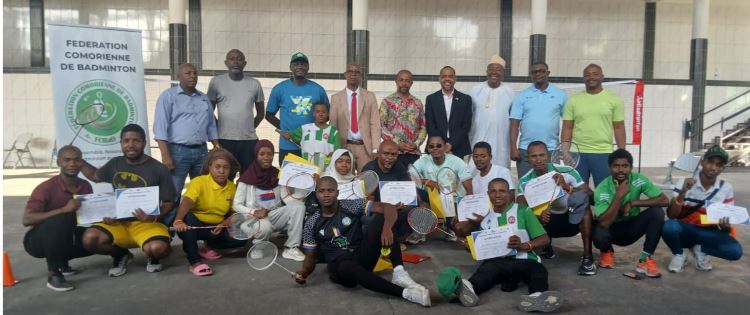 Fédération de badminton I 18 nouveaux entraîneurs formés