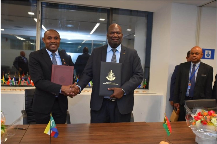 Comores-Vanuatu I Les deux pays établissent officiellement des relations…