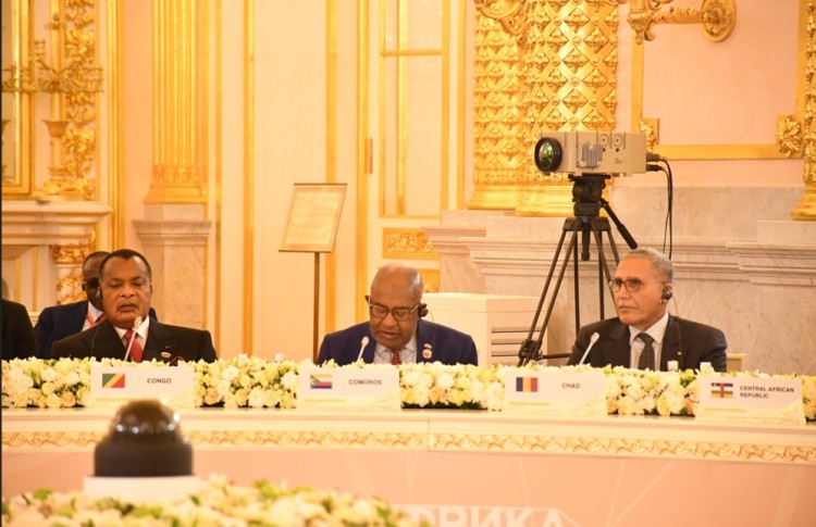 Sommet Russie-Afrique I Le chef de l’État pour «des partenariats mutuellement…