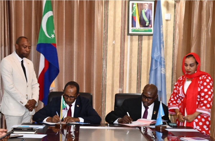 Comores-système des Nations unies I Le plan de travail annuel 2026 signé…