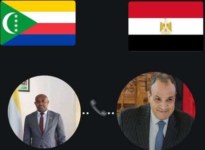 مصر وجزر القمر تبحثان جهود خفض التصعيد في الشرق الأوسط